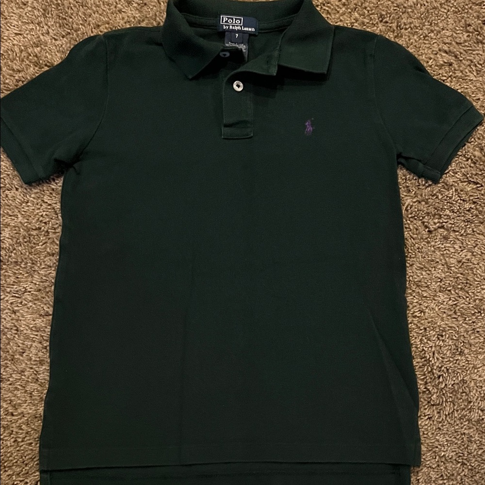Polo by Ralph Lauren Kids Dark Green Polo Shirt